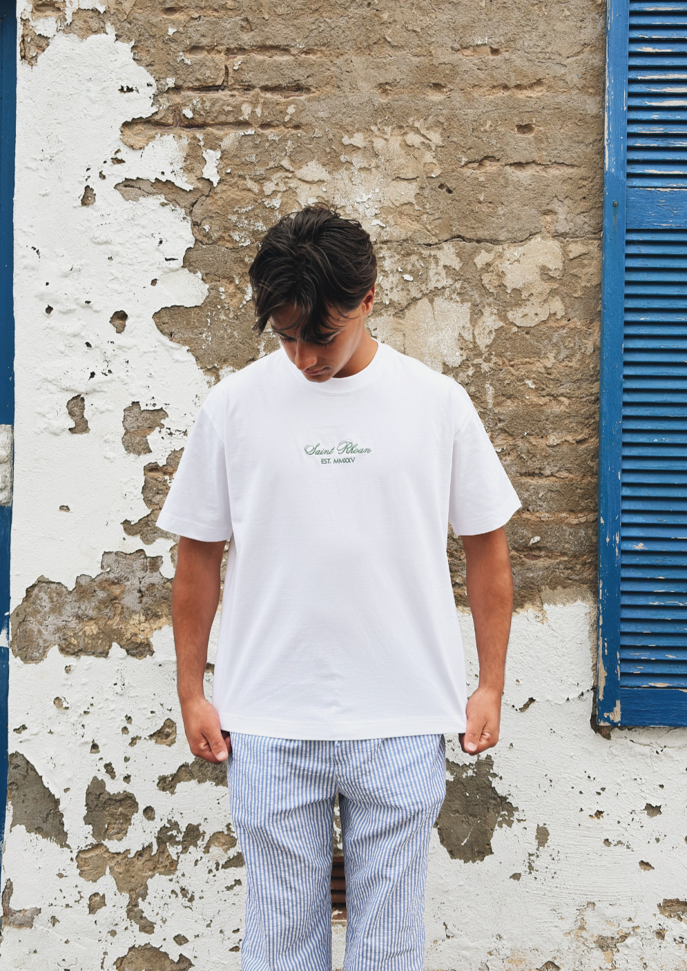 Portofino Graphic Tee White
