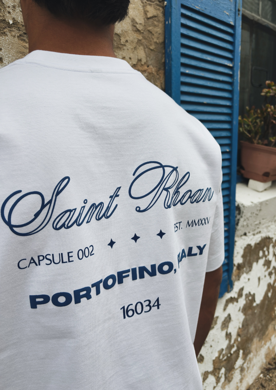 Portofino Bianco Tee
