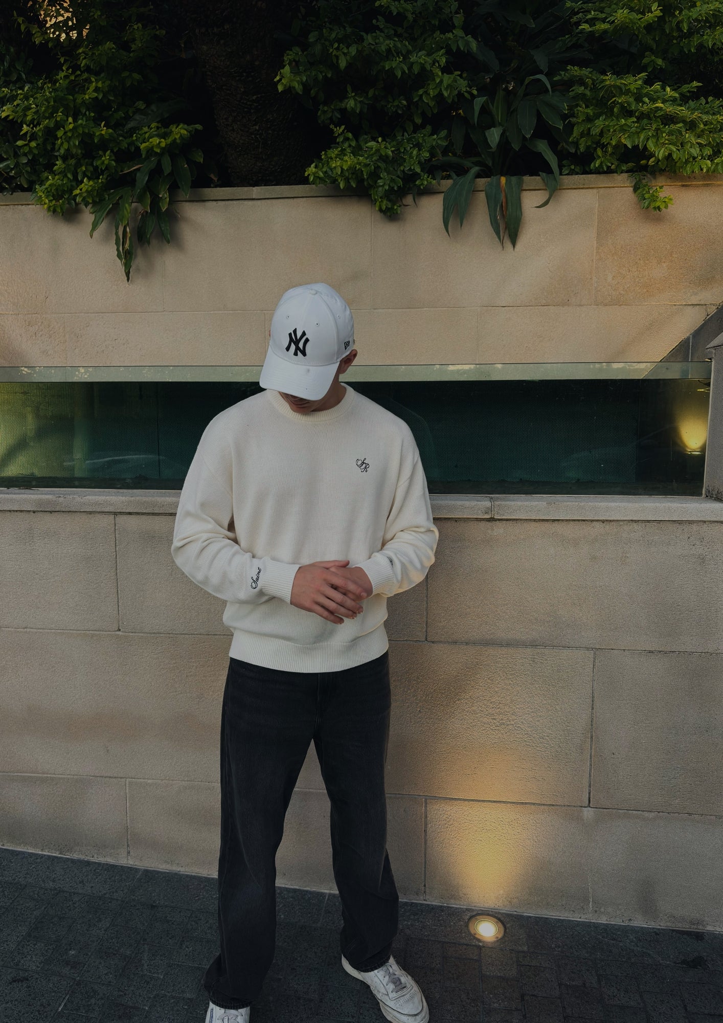 Knitted Sweater - Cream