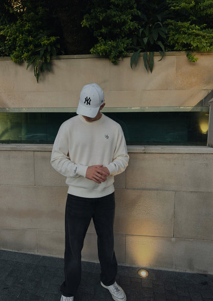 Knitted Sweater - Cream