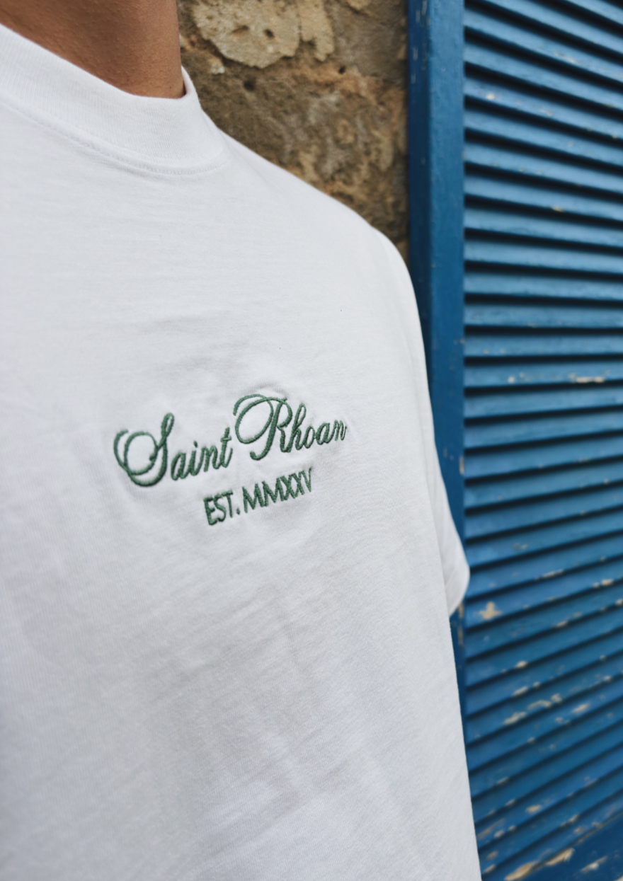 Portofino Graphic Tee White