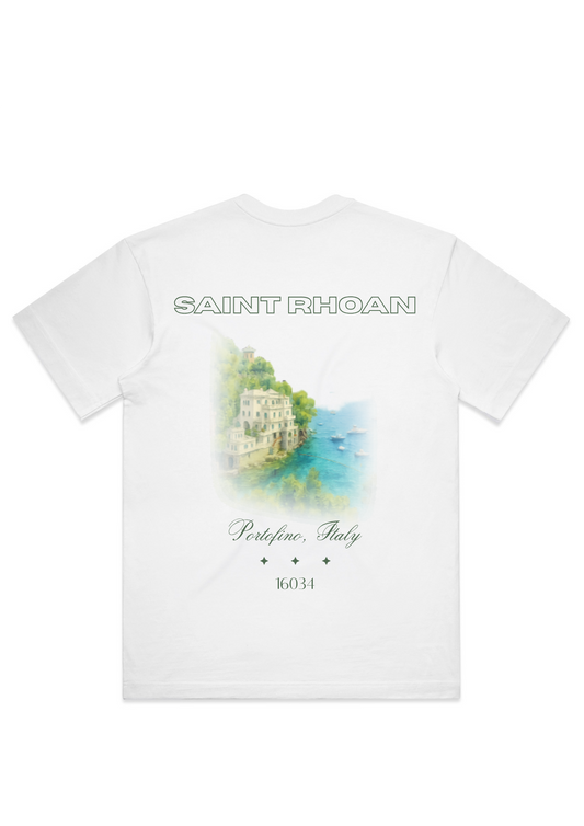 Portofino Graphic Tee White